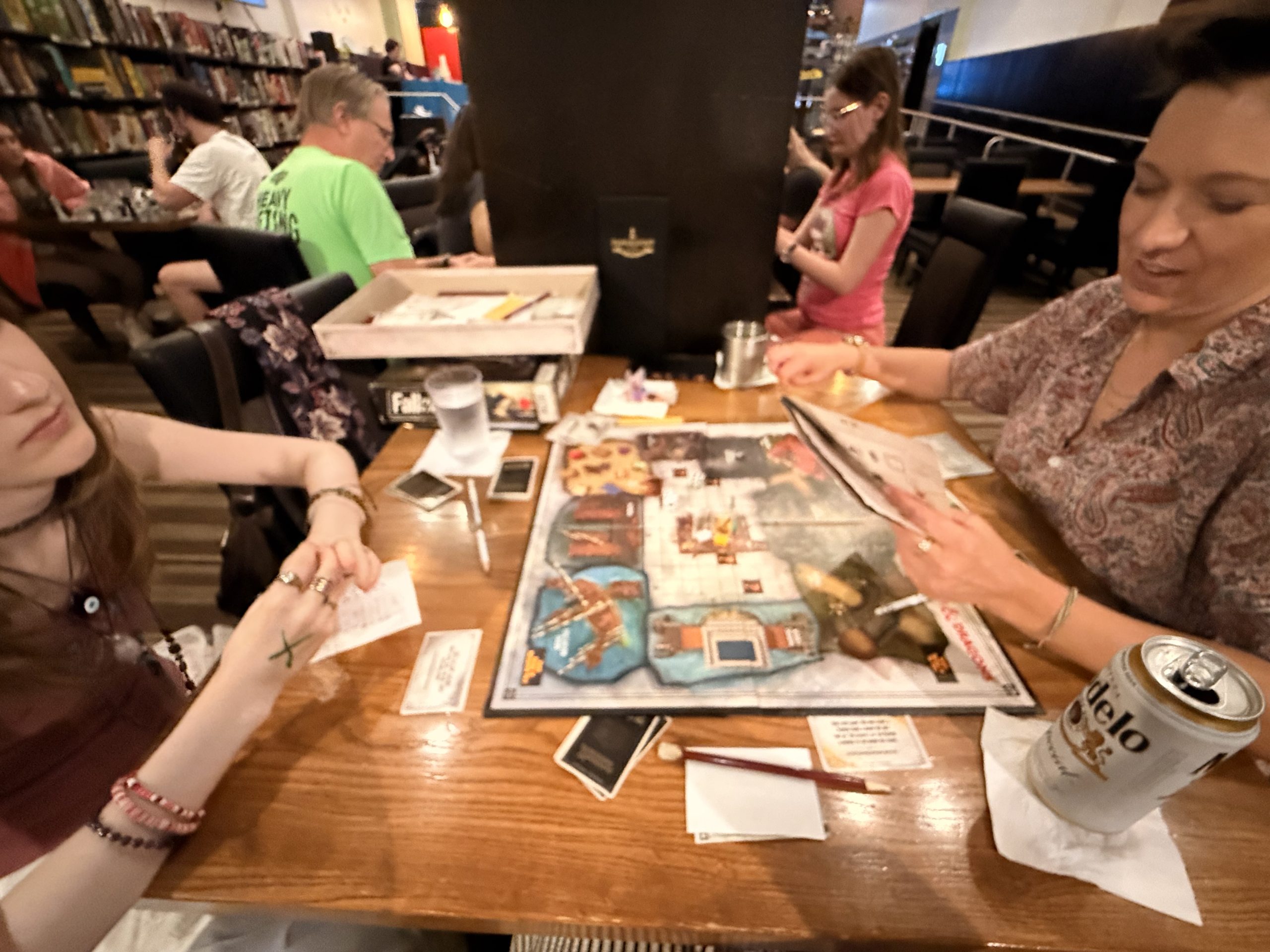BRGR, a D&D Clue board, and what she said on the way to the car