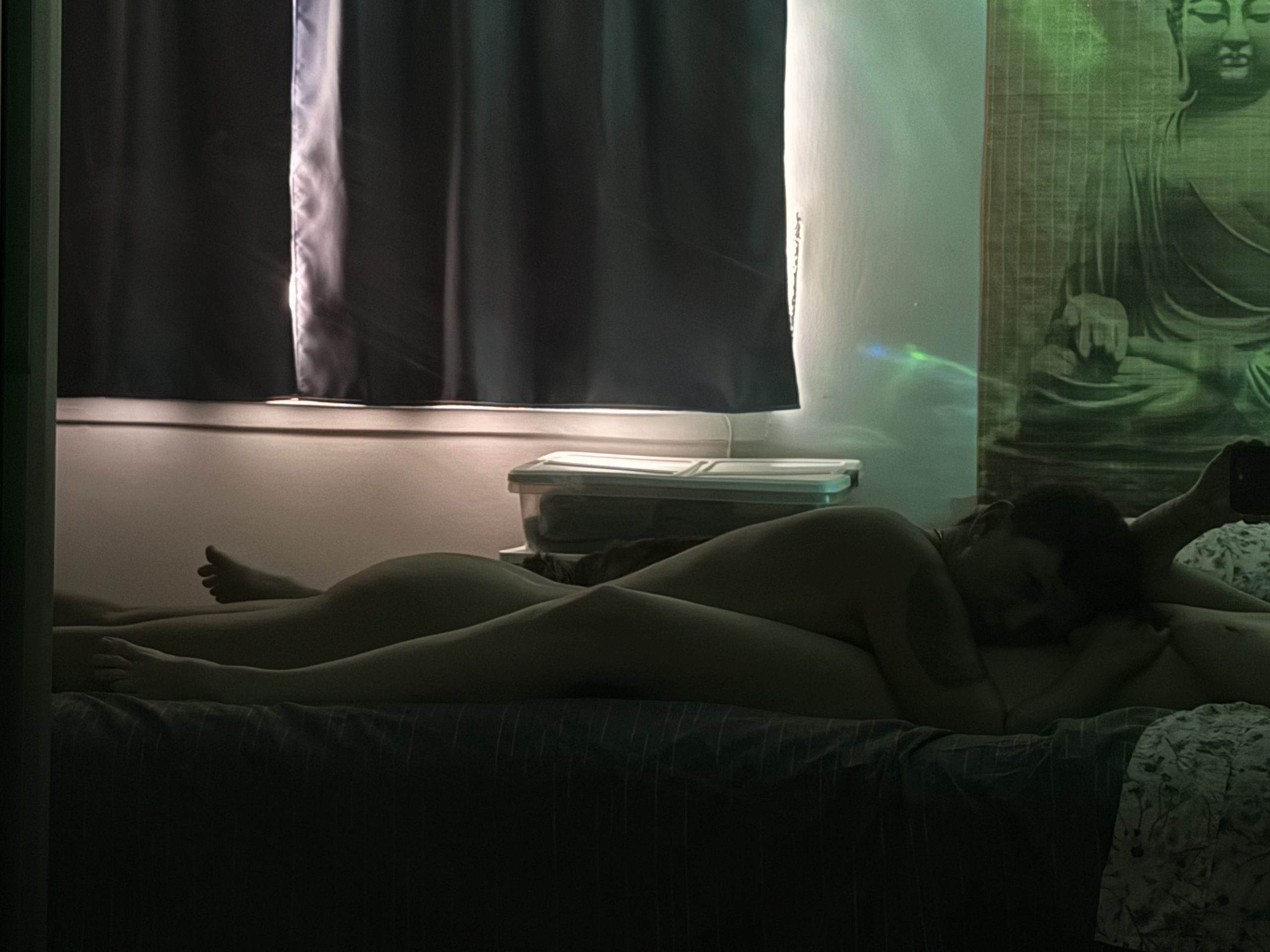 Your bed, my hip bone, and what a stranger told me in January